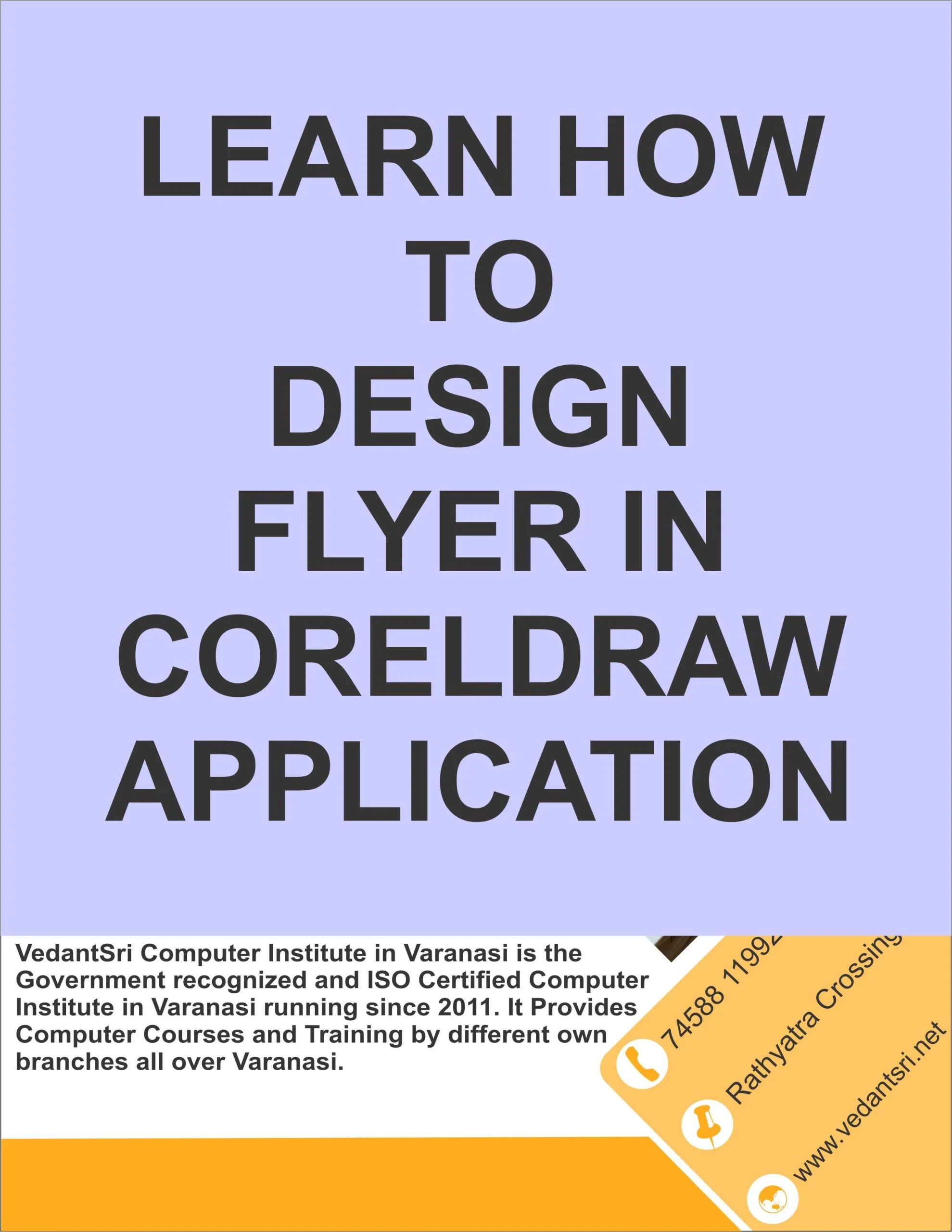 Flyer Design in CorelDraw, Easy and Simple Method, Download Source File - CorelClass.com